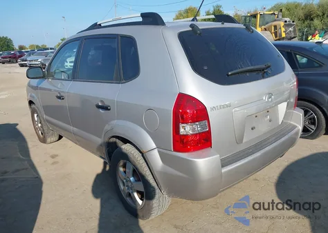 2005 Hyundai Tucson Gl from USA, damaged, VIN KM8JM12B45U093016